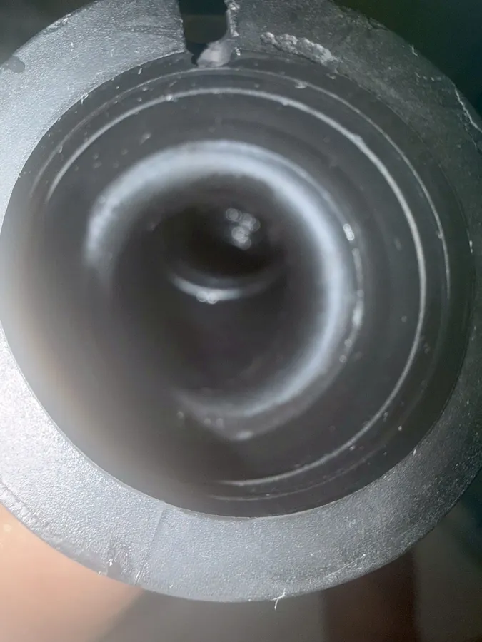 洗浄後の乾燥ダクト